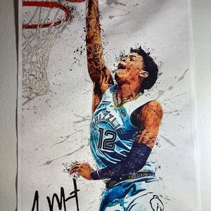 Ja Morant Art Poster